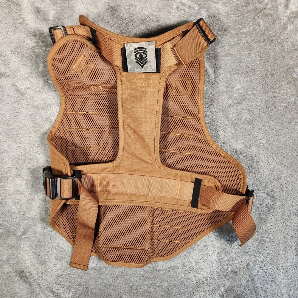 Carhartt Training Vest Dog Harness Brown Excellent Tactical Mesh P0342-1-BRN